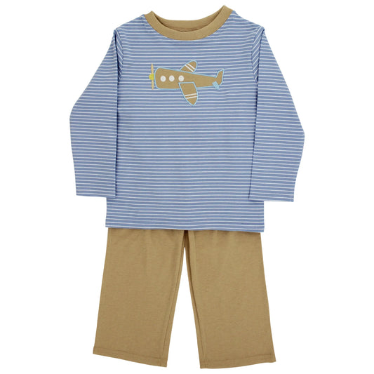 Bailey Boys Buddies Take Flight Boys Pant Set