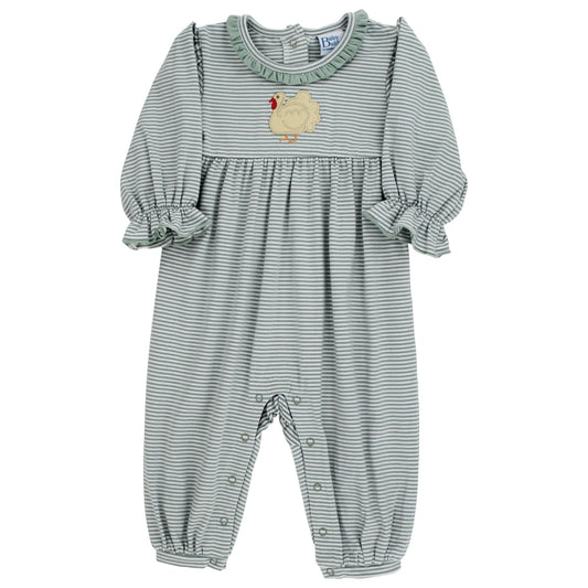 Bailey Boys Turkey Time Kendall Girl's Romper
