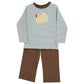 Bailey Boys Turkey Time Boys Pant Set