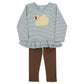 Bailey Boys Turkey Time Tunic Pant Set