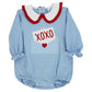 Bailey Boys Buddies Love Letters Knit Infant Bubble--Girls
