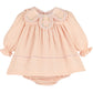 Sophie and Lucas Cuddle Cotton Petal Float Dress, Pink