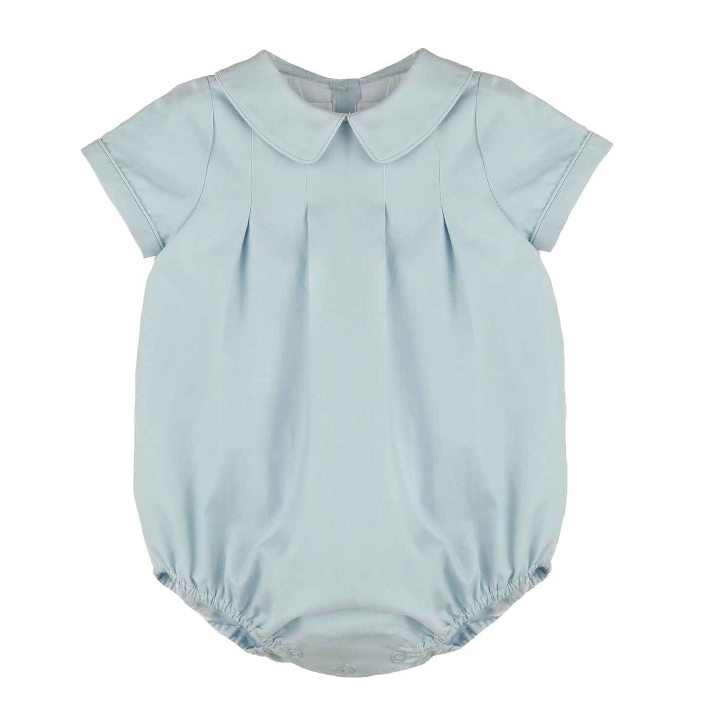 Sophie and Lucas Chambray Boy Bubble, Blue