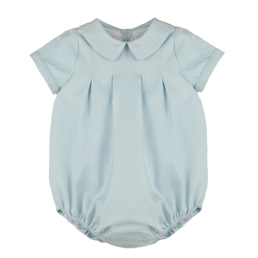 Sophie and Lucas Chambray Boy Bubble, Blue