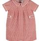 Sophie and Lucas Cranberry Boxwood Boy Bubble, Red