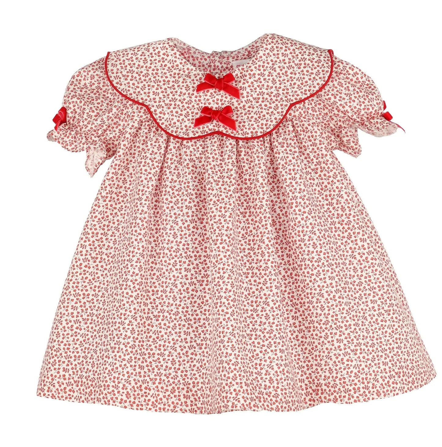 Sophie and Lucas Cranberry Boxwood Dress, Red