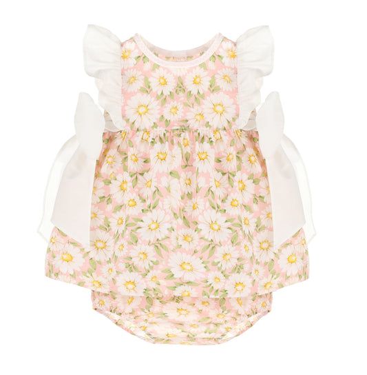 Sophie and Lucas Daisy Bow Dress, Print