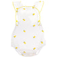 Sophie and Lucas Lemon Broderie Sunsuit, Yellow