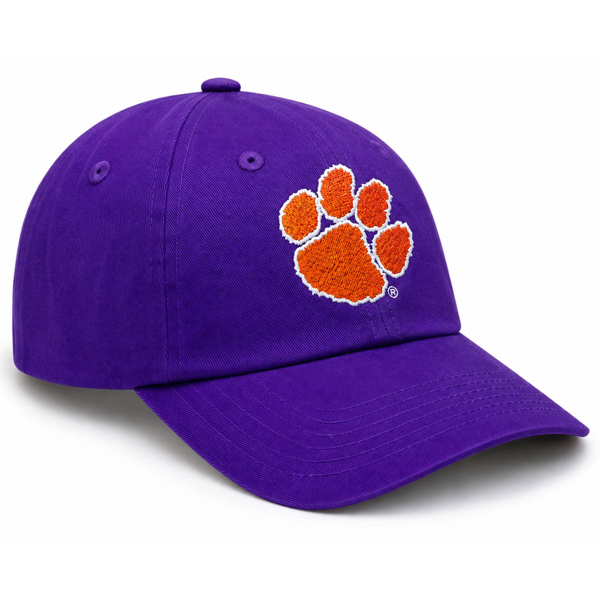 Bits and Bows Clemson Tigers Baseball Hat