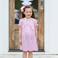 Ruth and Ralph Pink Birthday Cakes Smocked Helen Dress