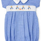 Lulu Bebe Blake Peter Rabbit Smocked Pleated Boy Bubble