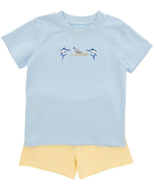 Itsy Bitsy Marlin Short Set