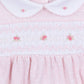 Magnolia Baby Mia's Classics Smocked Long Sleeve Bubble - Pink