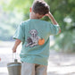 Shrimp and Grits Kids Fall Dog Graphic Tee