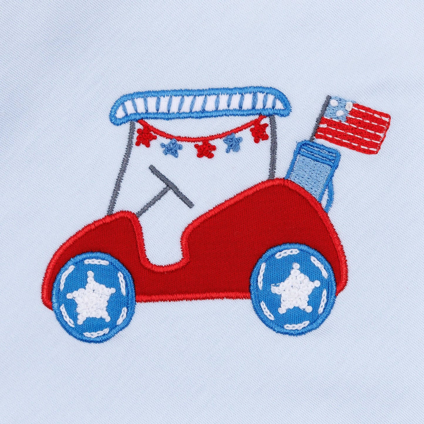 Magnolia Baby Patriotic Putts Bodysuit