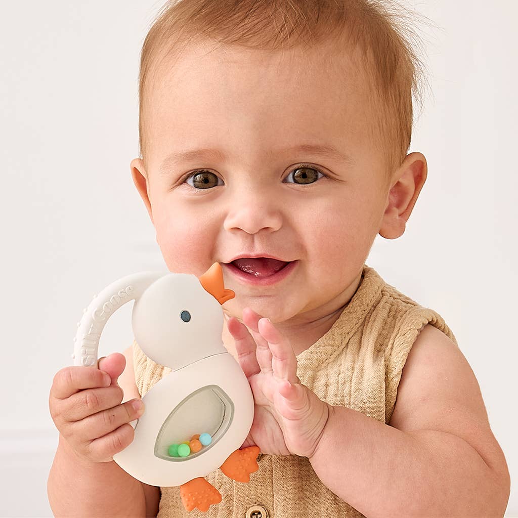 Itzy Ritzy Bitzy Shake™ - Silicone Teether with Rattle