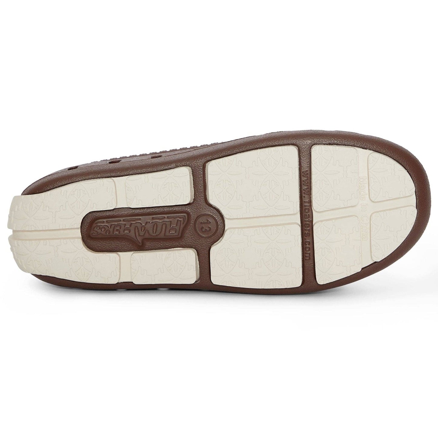 FLOAFERS KIDS PRODIGY DRIVER DRIFTWOOD BROWN/COCONUT