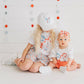 Sweet Wink Patchwork Bow Patch Patch Baseball Hat - Fourth of July