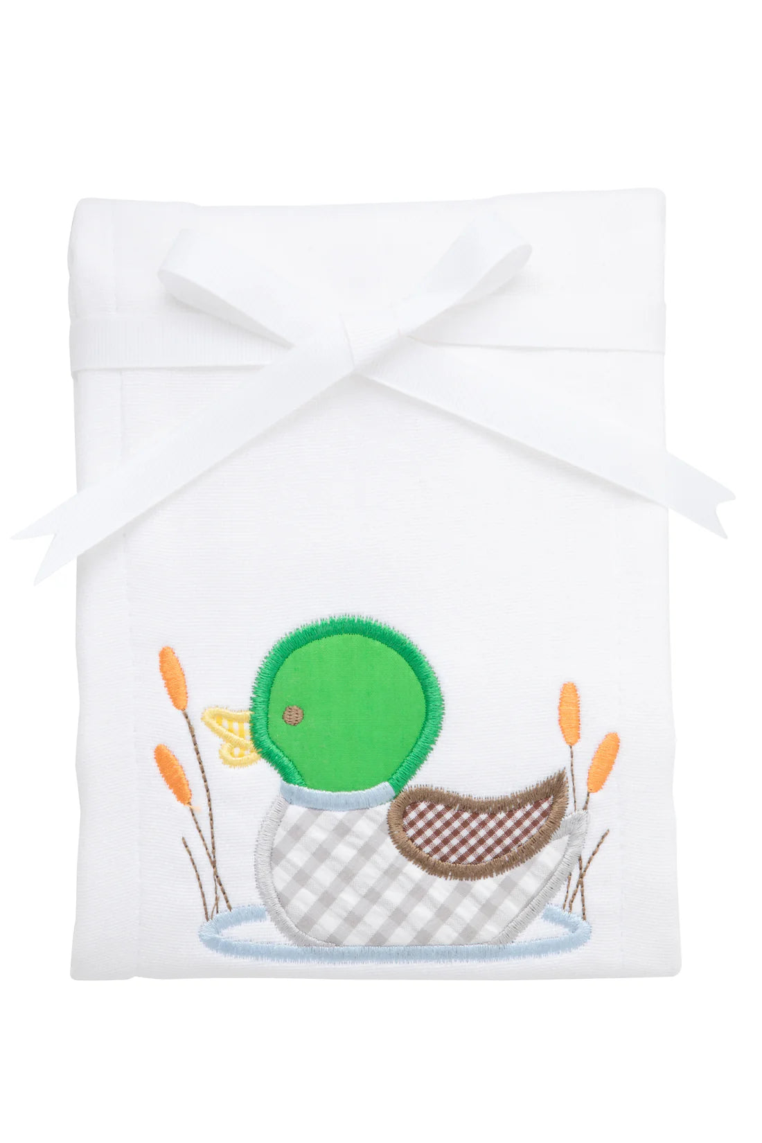 3 Marthas Mallard Applique Burp