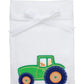 3 Marthas Tractor Applique Burp