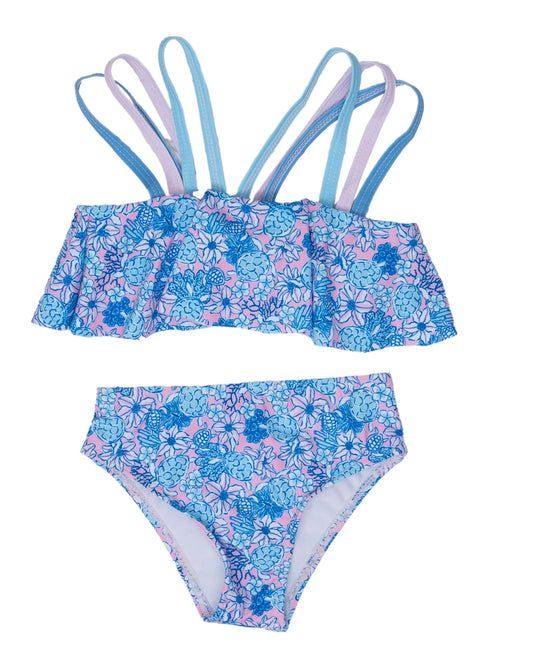 The Oaks Apparel Miramar Turtley Cute Two Piece Swimsuit