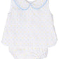 The Oaks Raleigh Pastel Swiss Dot Diaper Set