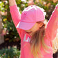 Bits and Bows Ballet Slippers Bow Baseball Hat
