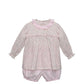Remember Nguyen Pink Flower Reagan Bloomer Set--Garden Whispers