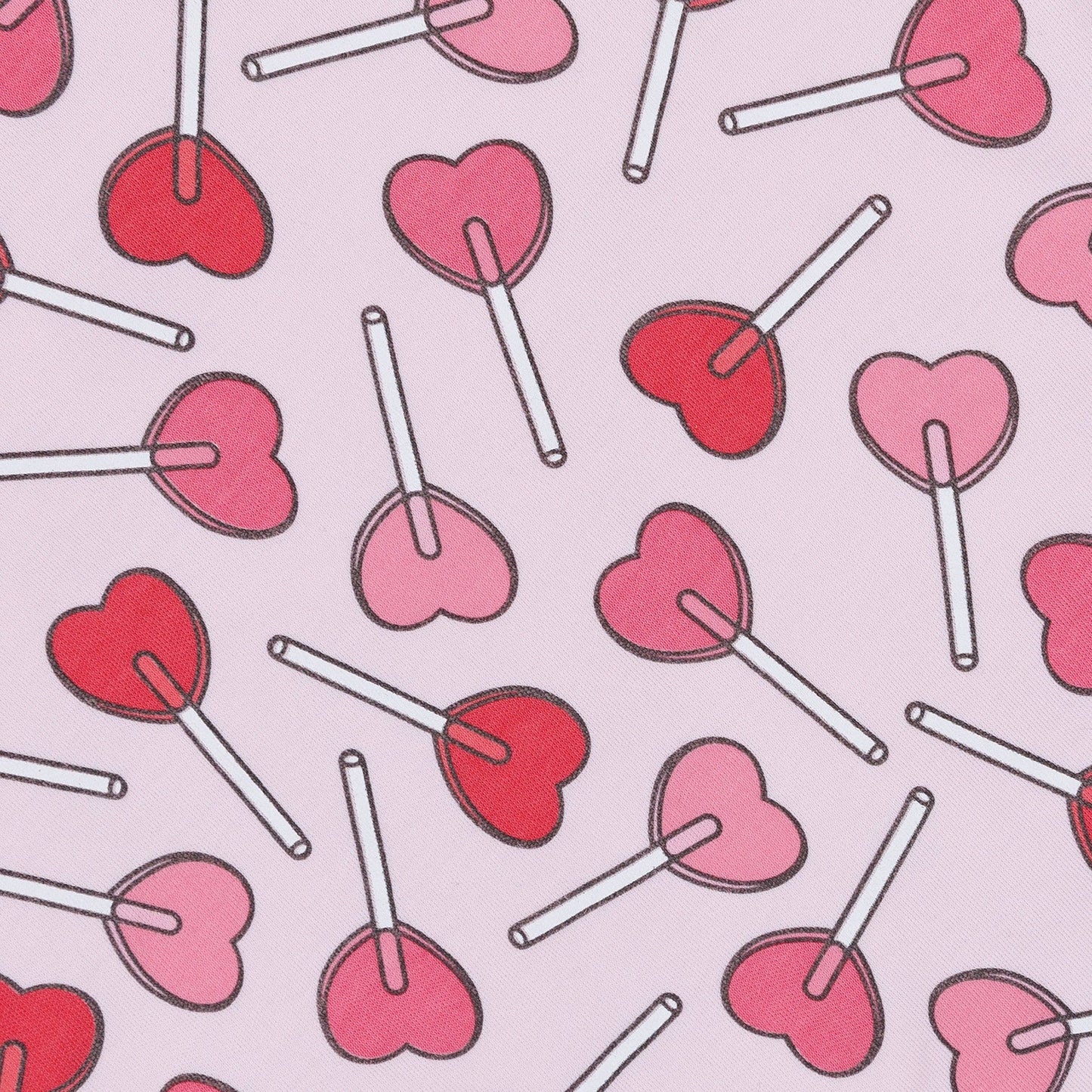 Magnolia Baby Sweetheart Pops Ruffle Zip Footie