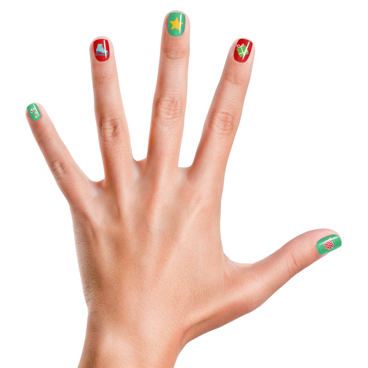 Piggy Paint Christmas Cutie Nail Art Non-Toxic Kids Nail Polish