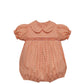 Southern Saturday Remember Nguyen Tiger Orange/Purple Smocked Girl Bubble