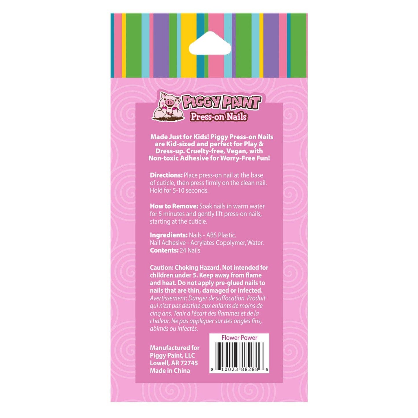 Piggy Paint Flower Power Press-on Nails