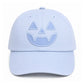 Bits and Bows Blue Jack-O-Lantern Baseball Hat