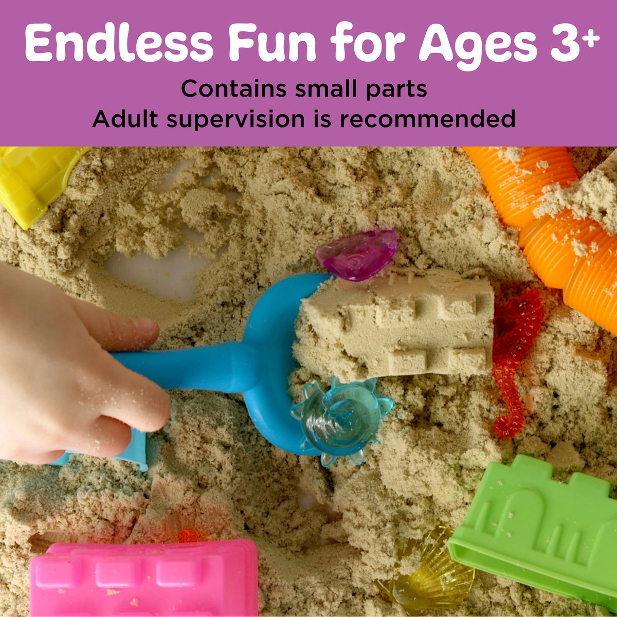 Faber-Castell Sensory Bin Beach Activity Bin for Kids