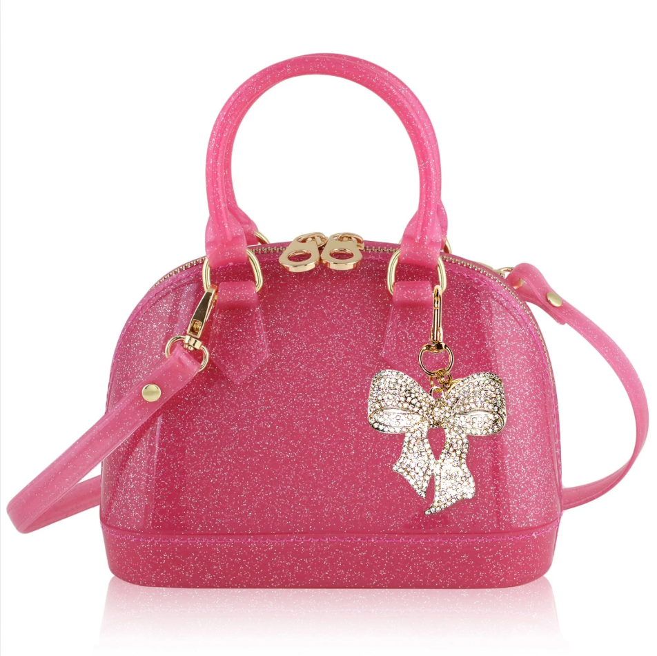 Carrying Kind Cate in Hot Pink Sparkle: Charming Addition