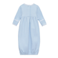 Magnolia Baby Little Ducklings Classics Smocked Gown - Light Blue