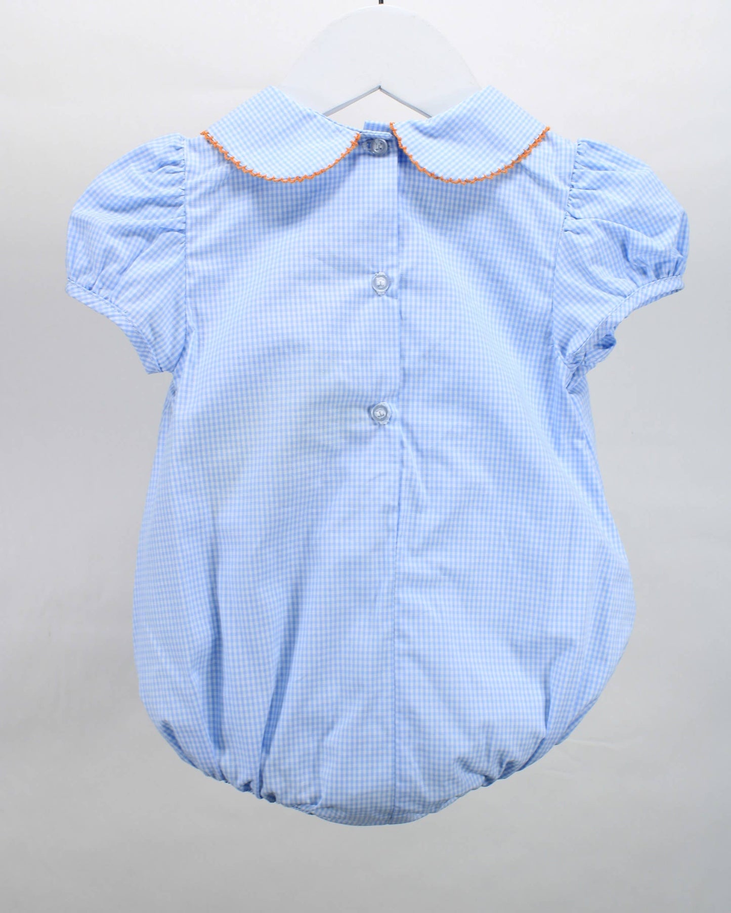 Baby Blessings Natalie Pumpkin Bubble Romper