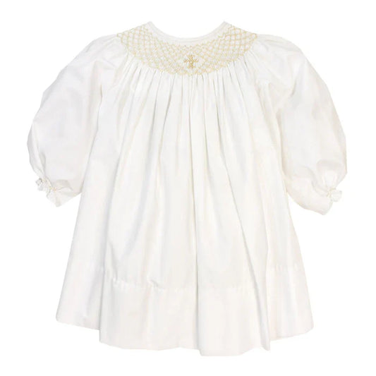 Bailey Boys Ivory Christening Bishop--Long Sleeve