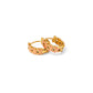Pip Pop Post Bow Repeat Hoop Earrings - Hypoallergenic, Girl Gift