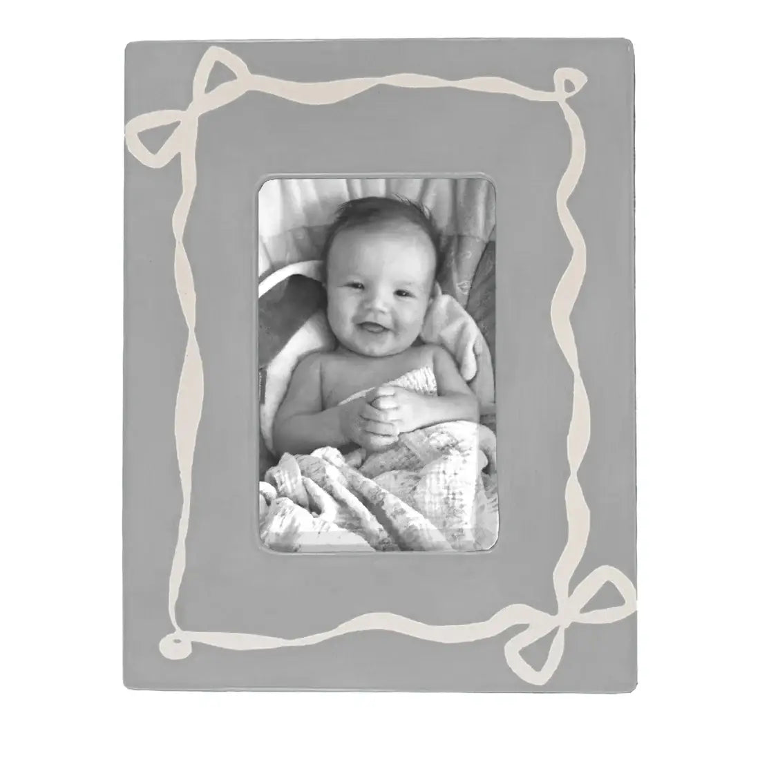 Lo Home Lauren Haskell Designs Bow Photo Frame