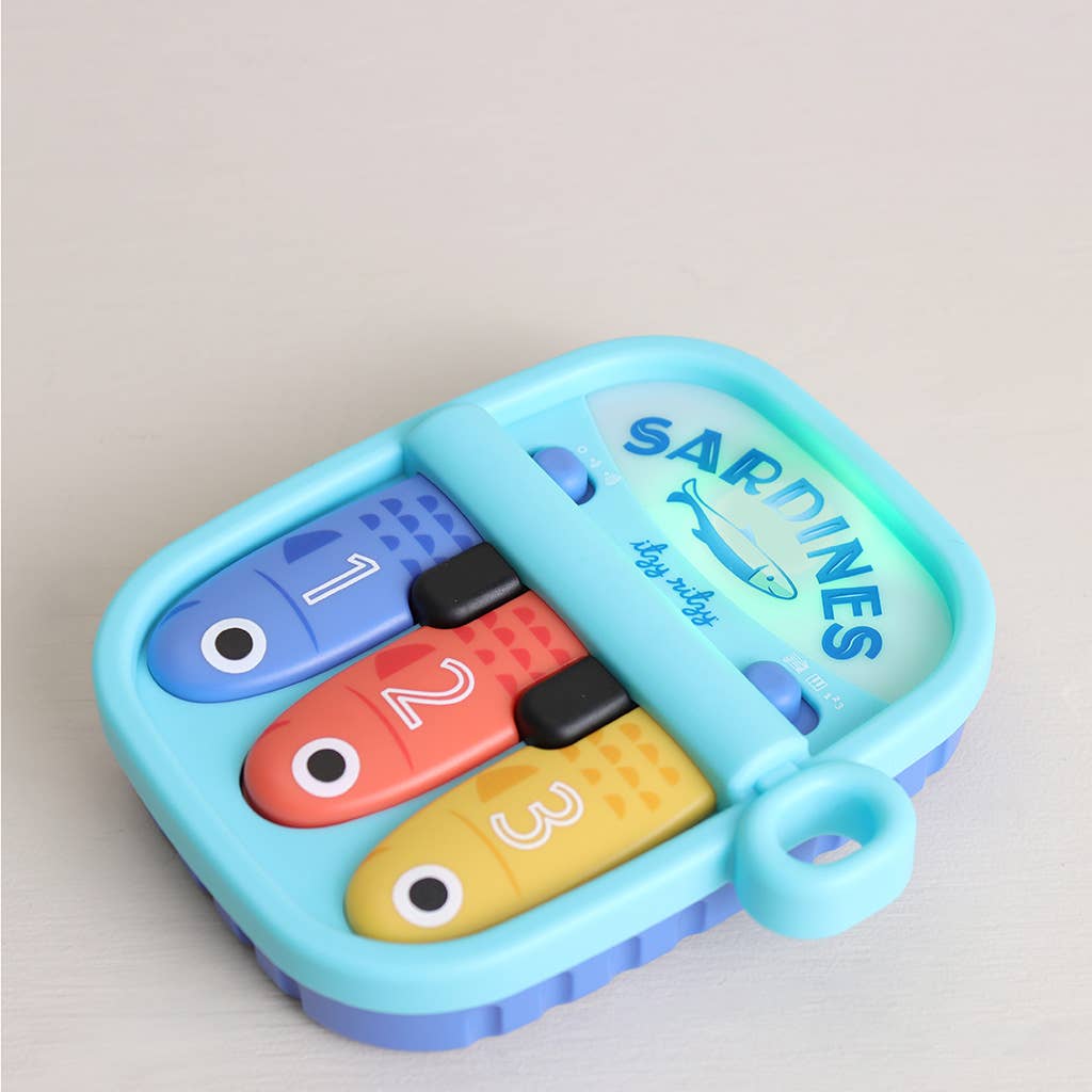 Itzy Ritzy Bitzy Tunes™ Sardines - Light-up Interactive Piano Toy
