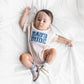Sweet Wink Dad's Dude Patch Short Sleeve Romper - Father's Day