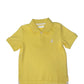 Lulu BeBe Blake Yellow Short Sleeve Polo Shirt
