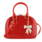 Carrying Kind Cate: Red Sparkle Crystal Teddy Purse
