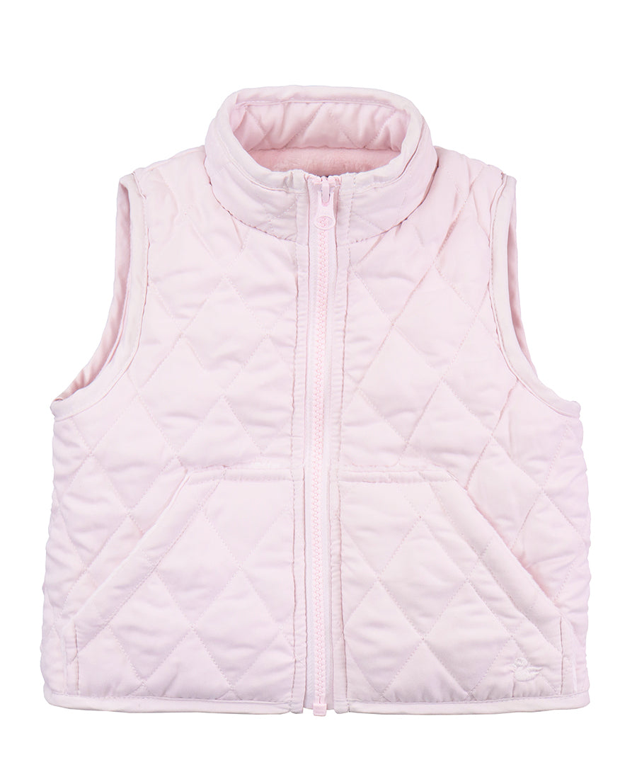 Widgeon Barn Vest--Light Pink
