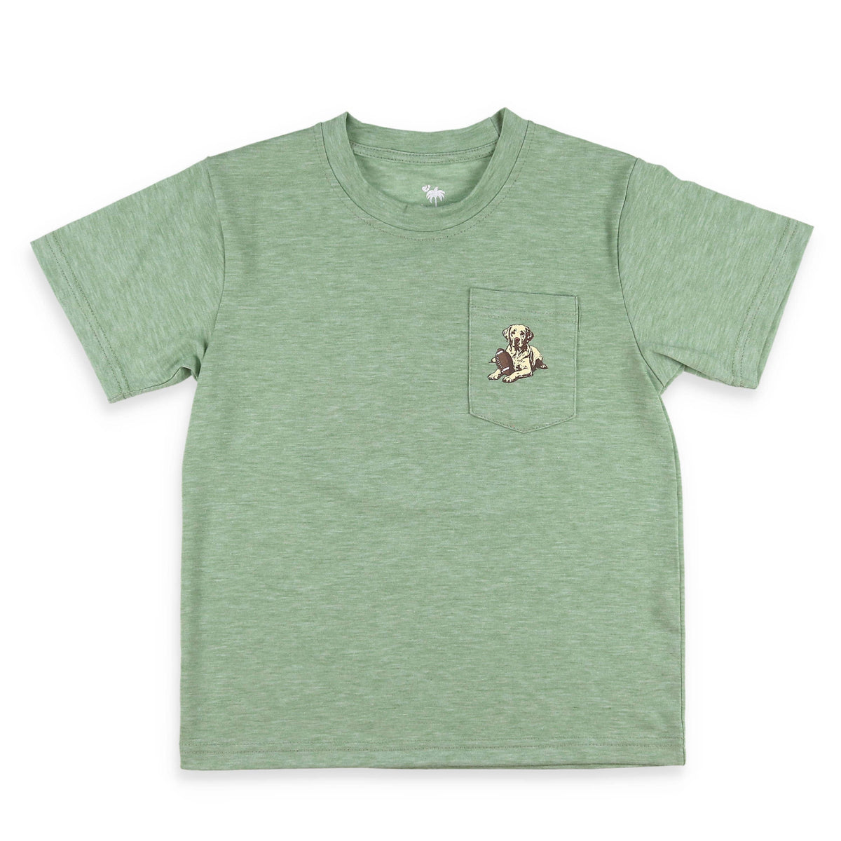 Shrimp and Grits Kids Fall Dog Graphic Tee