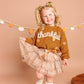 Sweet Wink Thankful Thanksgiving Knit Sweater - Kids Clothing - Fall