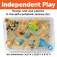 Faber-Castell Sensory Bin Construction Zone Activity Bin for Kids