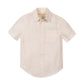 Hope and Henry Linen Short Sleeve Shirt--Sunlit Stripe