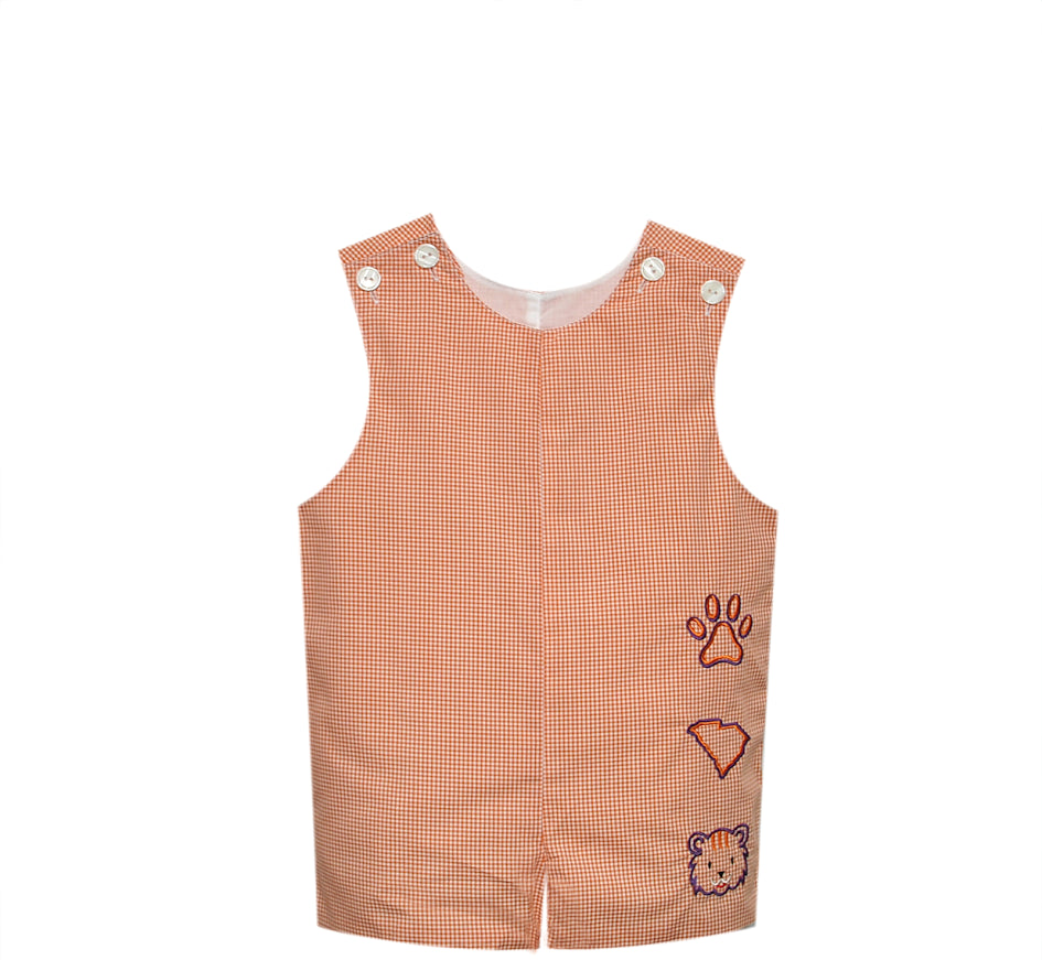 Southern Saturday Remember Nguyen Tiger Orange/Purple 3 Logos Shortall